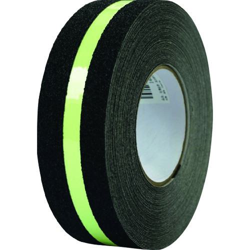■セーフラン 蓄光滑り止めテープ 幅50mm×18m 蓄光ライン〔品番:14502〕【2236341:0】[送料別途見積り][法人・事業所限定][外直送][店頭受取不可]