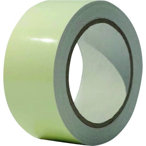 ■セーフラン 蓄光テープ 幅50mm×10m 蓄光グリーン〔品番:20154〕【2236355:0】[送料別途見積り][法人・事業所限定][外直送][店頭受取不可]