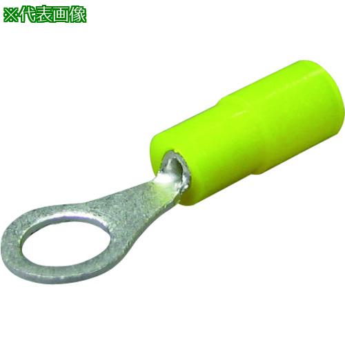 ■ニチフ 絶縁被覆付圧着端子(R形) 丸形(100PCS)《10箱入》〔品番:TMEN0.33.5YCL〕【2241206×10:0】[送料別途見積り][掲外取寄][店頭受取不可]