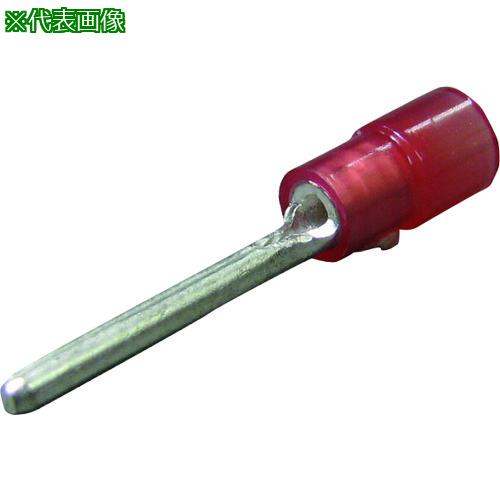 ■ニチフ 絶縁被覆付圧着端子(TC形) 棒形(100PCS)《10箱入》〔品番:TMENTC1.2520SRCL〕【2242732×10:0】[送料別途見積り][掲外取寄][店頭受取不可]