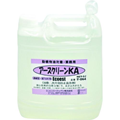 ■グリーンクロス アースクリーン KA T-064 5L〔品番:6300004447〕【2261181:0】[法人・事業所限定][直送元][店頭受取不可]