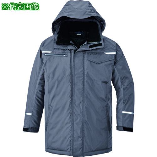 ■アイトス 制電防寒コート グレー〔品番:AZ93650045L〕【2261493:0】[送料別途見積り][掲外取寄][店頭受取不可]