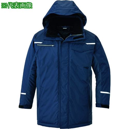 ■アイトス 制電防寒コート ネイビー〔品番:AZ93650083L〕【2261526:0】[送料別途見積り][掲外取寄][店頭受取不可]｜ホームセンターバロー　店