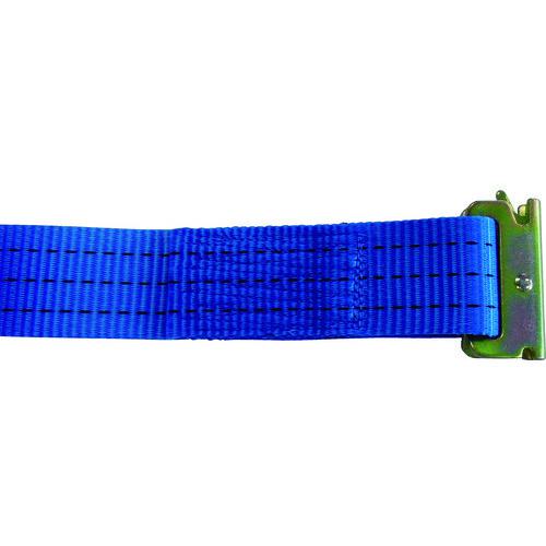 ■TESAC ラッシングベルト(ベルト荷締機)ラチェットバックル式両端ワンピース付〔品番:R30KJB010JB030A〕【2261650:0】[送料別途見積り][法人・事業所限定][直送][店頭受取不可]