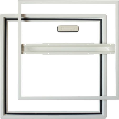 ■DAIKEN ホーム床点検口 錠付き 600×600 気密タイプ 15mmフロア用 ホワイト〔品番:SHH360K〕【2262176:0】[送料別途見積り][法人・事業所限定][外直送][店頭受取不可]