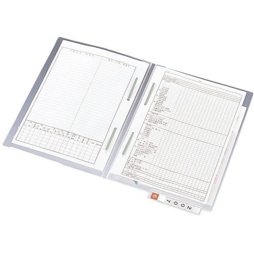 ■LIHIT カルテフォルダー ダブルファスナー付 (50枚入り) 乳白 A4〔品番:HK716U〕【2264841:0】[送料別途見積り][掲外取寄][店頭受取不可]