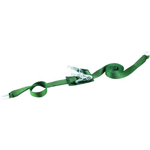 ■TRUSCO 強力型ベルト荷締機 SUS金具 50mm幅 1000kgアイタイプ〔品番:GX50S1000R〕【2278154:0】[店頭受取不可]