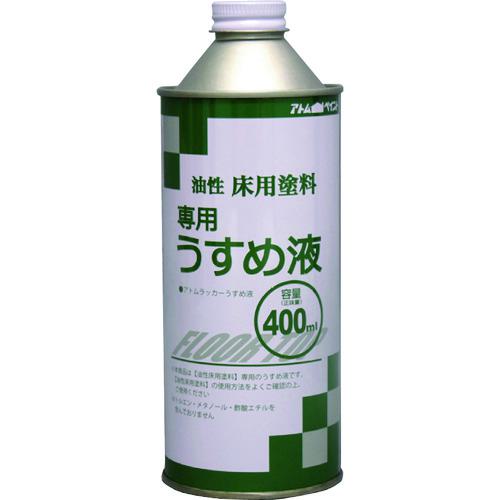 塗料缶 ペンキ 安いそれに目立つ アトムペイント 油性コンクリート床用塗料フロアトップ 専用うすめ液 400ml 品番 24 0 送料別途見積り 法人 事業所限定 外直送 店舗受取不可 24缶入 Salsashoes Com Ec