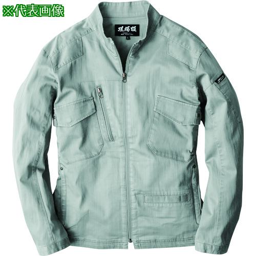 ■XEBEC 長袖ブルゾン2234-20-4L グレー〔品番:2234204L〕【2280305:0】[送料別途見積り][掲外取寄][店頭受取不可]