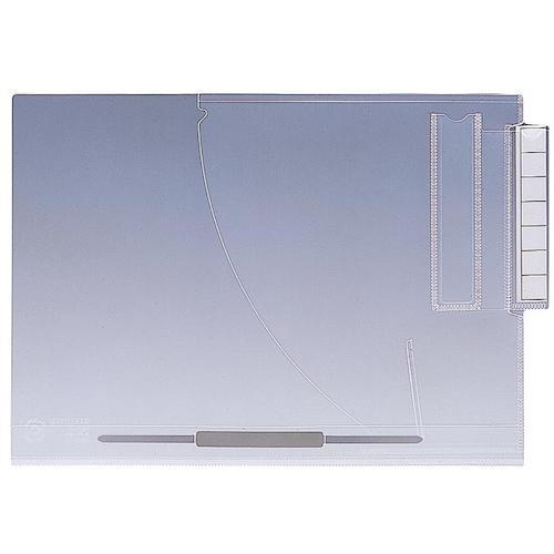 ■LIHIT カルテフォルダー ファスナー付〔品番:HK7714U.MIDASHI〕【2286958:0】[送料別途見積り][掲外取寄][店頭受取不可]