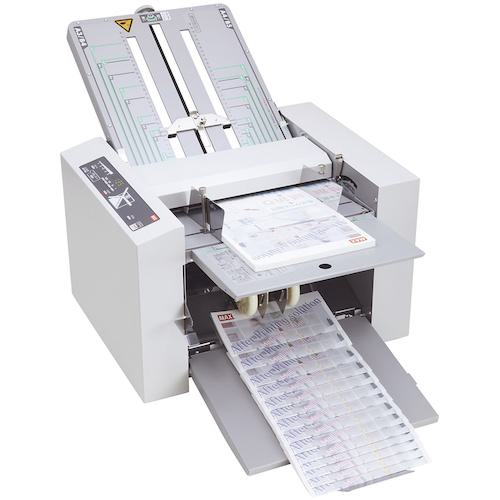 ■MAX 紙折り機 EPF-400 B7~A3三つ折り (定形外サイズ可)〔品番:EF90017〕【2288382:0】[送料別途見積り][掲外取寄][店頭受取不可]