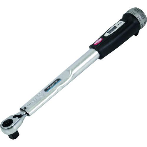 ■TONE プレセット形トルクレンチ(ダイレクトセット・コンパクトヘッドホールドタイプ) トルク調整範囲3~15N・m 差込角6.35mm〔品番:T2MN15CHQL〕【2289545:0】[店頭受取不可]