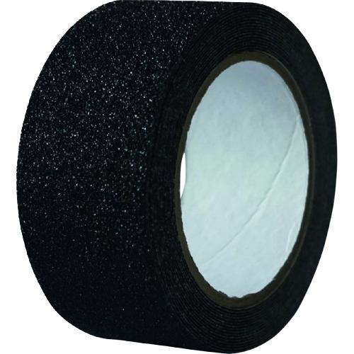 ■セーフラン 樹脂(非鉱物粒子)滑り止めテープ 幅50mm×18m 黒〔品番:14454〕【2289661:0】[送料別途見積り][法人・事業所限定][外直送][店頭受取不可]