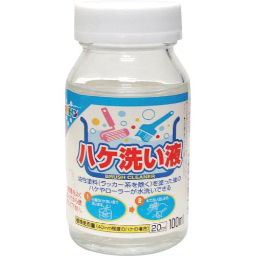 ■アサヒペン ハケ洗い液100ML《6個入》〔品番:572103〕【2289834×6:0】[送料別途見積り][掲外取寄][店頭受取不可]