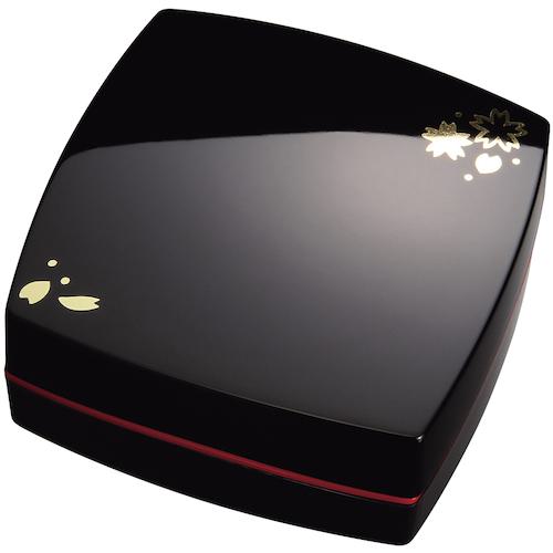 ■MAX 瞬乾朱肉プレミオ デザイン朱肉 黒/サクラ《10個入》〔品番:SA90180〕【2289973×10:0】[送料別途見積り][掲外取寄][店頭受取不可]