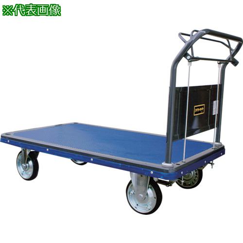 ■アイケー プレス製運搬車 固定ハンドブレーキ付〔品番:502HB〕【2291737:0】[送料別途見積り][法人・事業所限定][外直送][店頭受取不可]｜ホームセンターバロー　店 30,745円