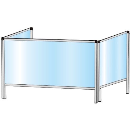 ■TOKISEI パーテーションスタンド三面タイプ450X900〔品番:HBP3F450X900〕【2302999:0】[送料別途見積り][法人・事業所限定][外直送][店頭受取不可]
