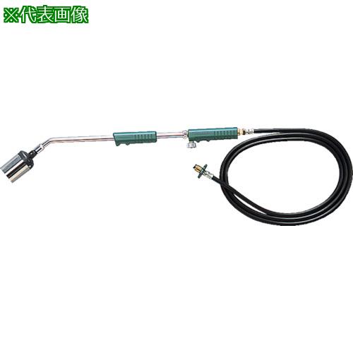 ■TRUSCO プロパンバーナー ホース3M付 火口径8号〔品番:TBL8〕【2310490:0】[店頭受取不可]