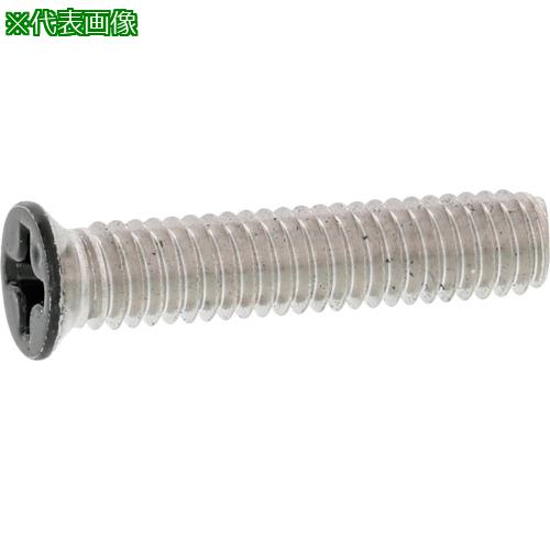 ■SUNCO 頭部ブラックステン(+)サラ小ネジD6 小頭 4×10 (2000本入)〔品番:0002000600400100B0〕【2311662:0】[送料別途見積り][掲外取寄][店頭受取不可]