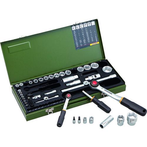 ■PROXXON ソケットレンチセット1/4+1/2(6角タイプ)〔品番:82040〕【2321164:0】[送料別途見積り][掲外取寄][店頭受取不可]｜ホームセンターバロー　店