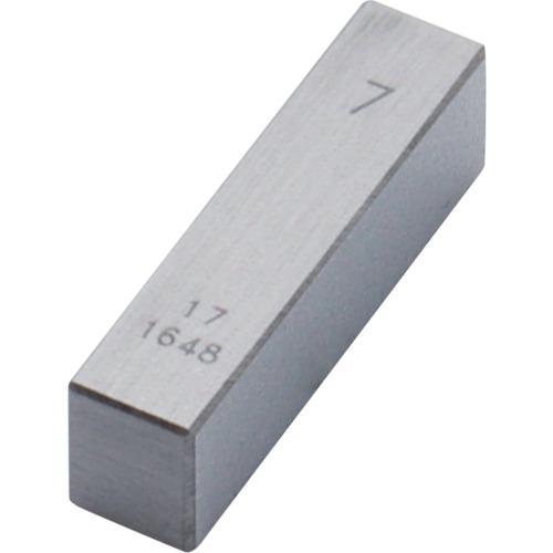 ■SK 鋼ブロックゲージ 0級相当品 7.00mm〔品番:GB0700〕【2370370:0】[店頭受取不可]