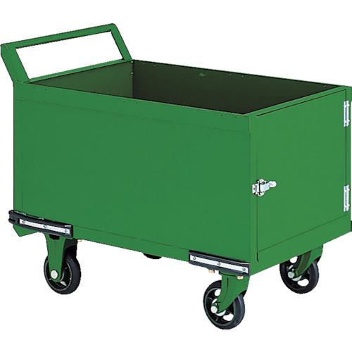 ■TRUSCO 鋼鉄製運搬車 900X600 前方トビラ付〔品番:OH24P〕【2391597:0】[法人・事業所限定][直送元][店頭受取不可]