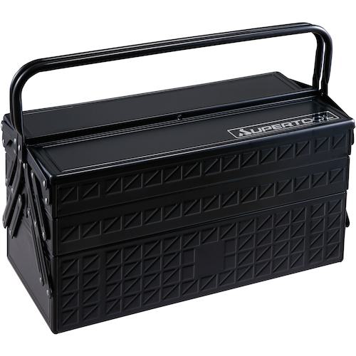 ■スーパー 両開きツールケース(3段式)〔品番:S470B3〕【2402246:0】[送料別途見積り][掲外取寄][店頭受取不可] 14,630円