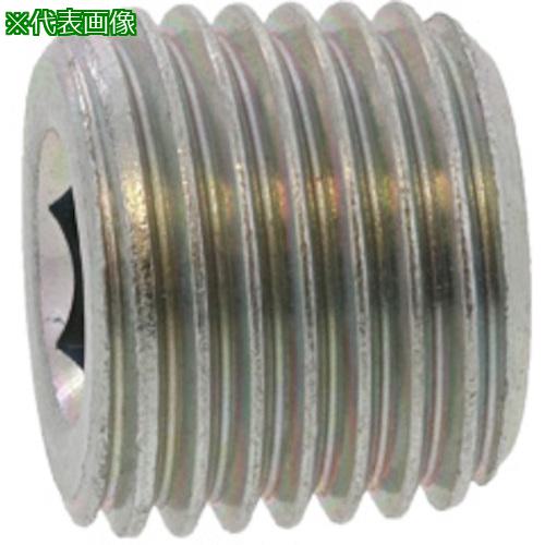 ■SUNCO 黒染 阪村 プラグ(浮き CH25K R1”1/2-11 (25本入)〔品番:A00056008140000000〕【2426690:0】[送料別途見積り][掲外取寄][店頭受取不可]