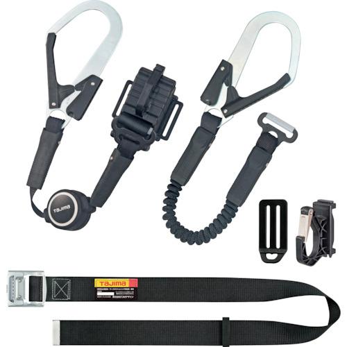 ■タジマ 胴ベルト用 ER150縦型L1ダブル スチールベルトMセット〔品番:B1SMERTL1WBK〕【2443642:0】[店頭受取不可]｜ホームセンターバロー　店