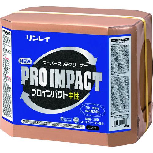 ■リンレイ 強力多目的中性洗剤 NEWプロインパクト中性18L RECOBO〔品番:791102〕【2460971:0】[送料別途見積り][法人・事業所限定][外直送][店頭受取不可]