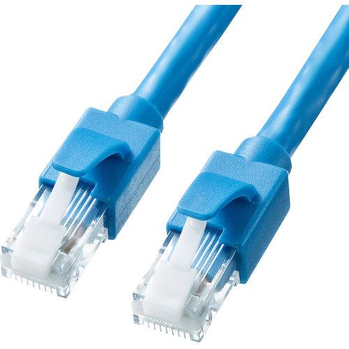 ■SANWA カテゴリ6A LANケーブル〔品番:KBT6ATS70BL〕【2463713:0】[法人・事業所限定][外直送元][店頭受取不可]