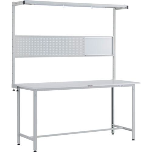 ■TRUSCO 軽荷重立作業台(300kg)HAE型 1800X750XH2108(全高) ツールハンガーフルセット付 ホワイト色〔品番:HRAE1800THFSW〕【2463941:0】[法人・事業所限定][直送元][店頭受取不可] 65,703円