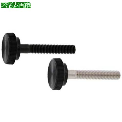 ■SUNCO 三価ホワイト サムスクリュ-(半ネジ 丸型(黒16 5×55(ハン (150本入)〔品番:A00042500050055003〕【2472462:0】[送料別途見積り][掲外取寄][店頭受取不可]