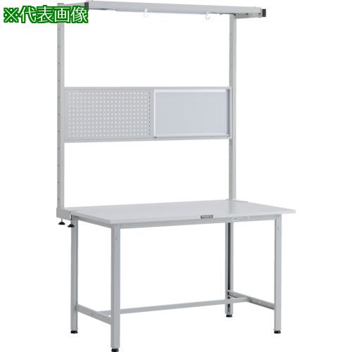 ■TRUSCO 軽荷重作業台(300kg)AE型 1200X900XH1948(全高) ツールハンガーフルセット付 ホワイト色〔品番:RAE1209THFSW〕【2486845:0】[法人・事業所限定][直送元][店頭受取不可]