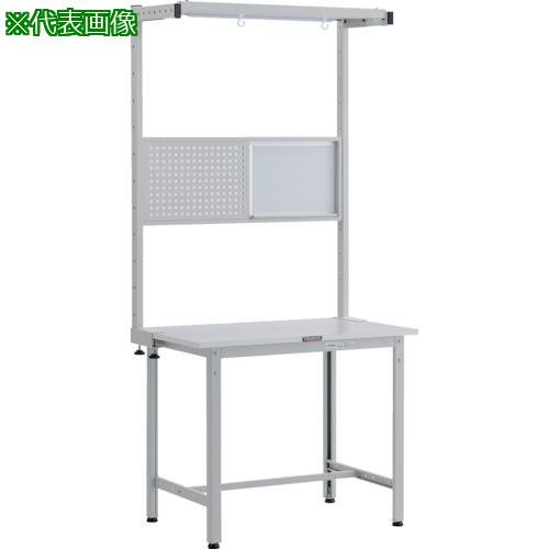 ■TRUSCO 軽荷重作業台(300kg)AE型 900X750XH1948(全高) ツールハンガーフルセット付 ホワイト色〔品番:RAE0975THFSW〕【2486858:0】[法人・事業所限定][直送元][店頭受取不可]