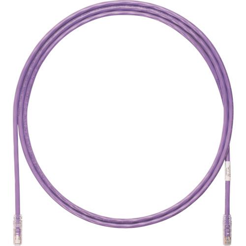 ■PANDUIT カテゴリ6A UTPパッチコード 24AWG単線 ケーブル径:Φ6.4mm 6m 紫 UTP6AX6MVL《10本入》〔品番:UTP6AX6MVL〕【2494067×10:0】[送料別途見積り][法人・事業所限定][掲外取寄][店頭受取不可]