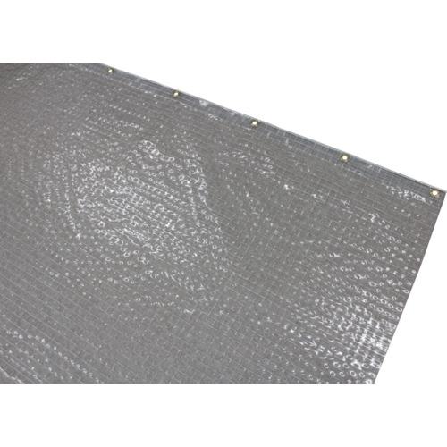 ■菊地 タテヨコ切れる間仕切カーテン4030 糸入透明〔品番:TSFCC4030IT3〕【2498152:0】[送料別途見積り][法人・事業所限定][外直送][店頭受取不可]