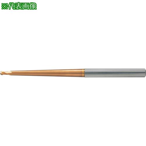 ■ユニオンツール 超硬2枚刃テーパネックボールエンドミル R1×首下長40×首部テーパ角2°×刃長1.6×全長80〔品番:HTNB20204004〕【2502928:0】[店頭受取不可]