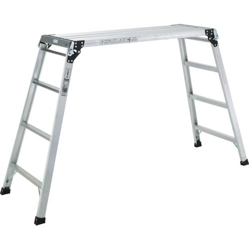 ■アルインコ プロ仕様足場台 天板高さ1.11m 最大使用質量130kg〔品番:PXGK1212W〕【2509698:0】[直送DS][店頭受取不可]