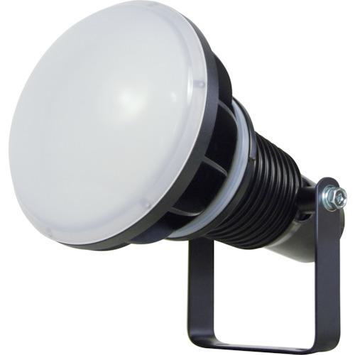 ■NICHIDO エコビックLED投光器50W 常設型 昼白色 電線1.5m 本体黒〔品番:AFLE50JBK〕【2514378:0】[店頭受取不可]