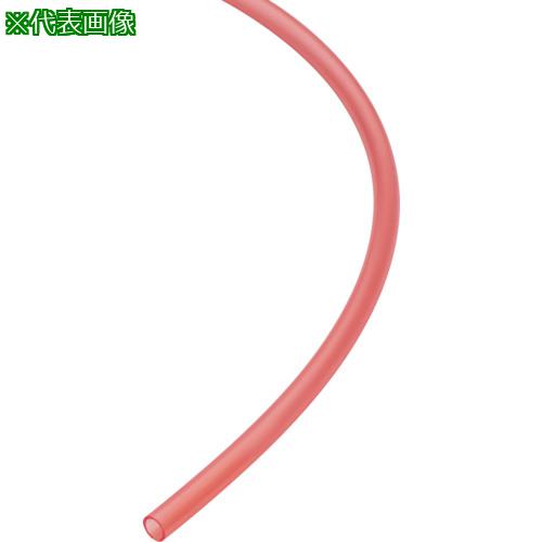 ■PISCO フッ素樹脂(PFA)チューブ クリアレッド 4×2 50M〔品番:SFT042050CR〕【2517815:0】[送料別途見積り][掲外取寄][店頭受取不可]