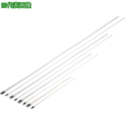 ■PANDUIT MLTタイプ 自動ロック式ステンレススチールバンド SUS304 幅7.9mm 長さ681mm 50本入り MLT8H-LP〔品番:MLT8HLP〕【2521776:0】[店頭受取不可]｜ホームセンターバロー　店