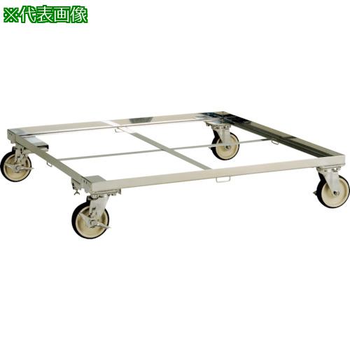 ■テックサス パレット専用台車 1142X1130 SUSφ150ウレタン車〔品番:PLD1111D〕【2522555:0】[法人・事業所限定][直送元][店頭受取不可]