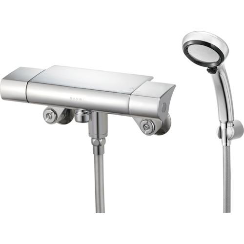 ■SANEI サーモシャワー混合栓〔品番:SK18502TK13〕【2531448:0】[送料別途見積り][掲外取寄][店頭受取不可]