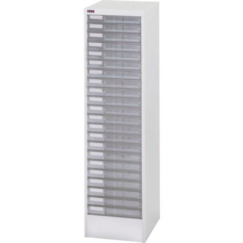 ■良質空間 書類棚 アレンジャー A4判プラスチック引出し W303×D401×H1110mm〔品番:A4PT122NH〕【2532720:0】[法人・事業所限定][外直送元][店頭受取不可]