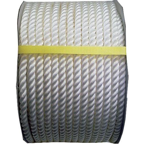 ■まつうら ポリエチレンロープ(3打ち)12mmΦ×100m 白 ドラム巻〔品番:PE12X100WHDR〕【2539040:0】[送料別途見積り][法人・事業所限定][外直送][店頭受取不可]
