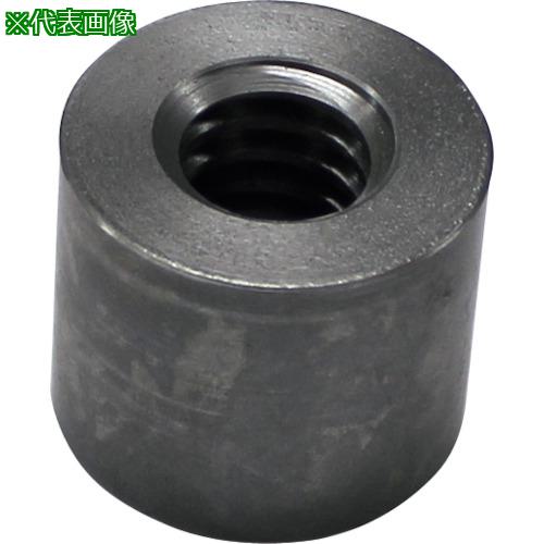 ■コノエ 30割台形丸ナット Cタイプ (鉄・左ねじ) MTR40C〔品番:MTR40CL〕【2539244:0】[送料別途見積り][掲外取寄][店頭受取不可]