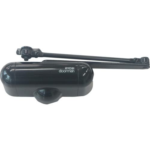 ■RYOBI ドアクローザー doorman ブラック〔品番:S101PVDB〕【2539337:0】[送料別途見積り][掲外取寄][店頭受取不可]