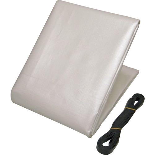 ■まつうら 遮熱ホワイトパールトラックシート2号 約2.1×2.7m(小型850kg積用)〔品番:THERMALBARRIERTRUCKSHEET2〕【2540587:0】[送料別途見積り][法人・事業所限定][外直送][店頭受取不可]