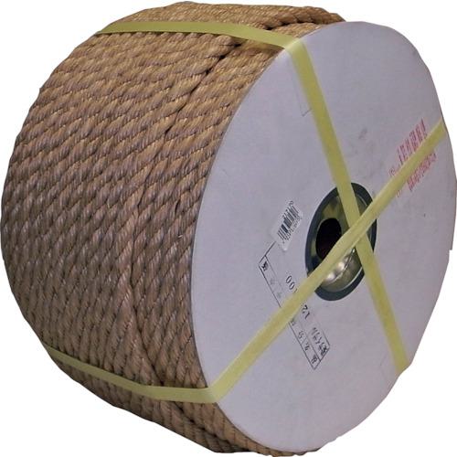 ■まつうら サイザル麻ロープ(3打ち) 12mmΦ×100m ドラム巻〔品番:SISALHEMP12X100DR〕【2540628:0】[送料別途見積り][法人・事業所限定][外直送][店頭受取不可]